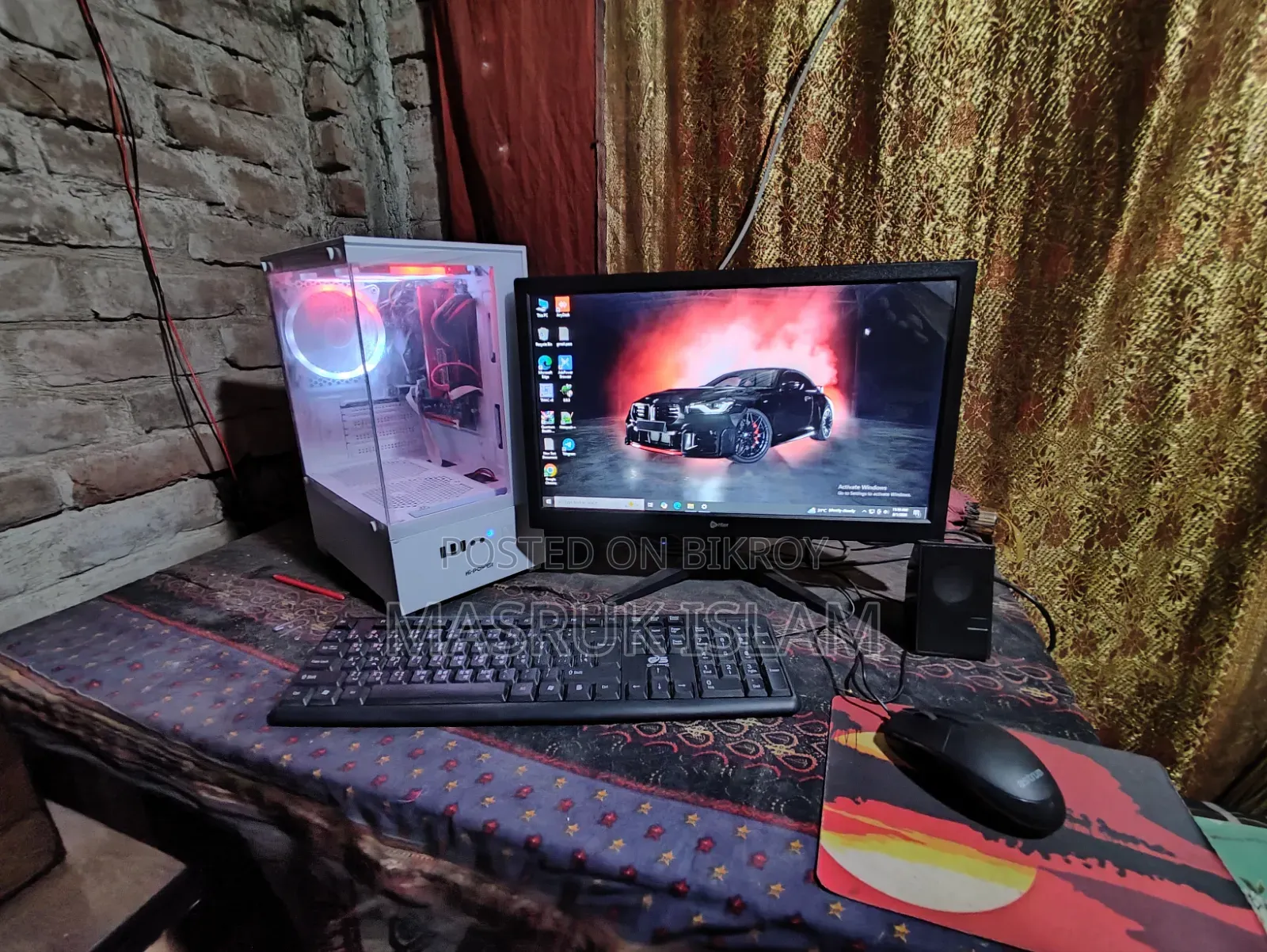 New Desktop Computer with 8GB RAM, Intel Core i3 Processor, and 256GB SSD