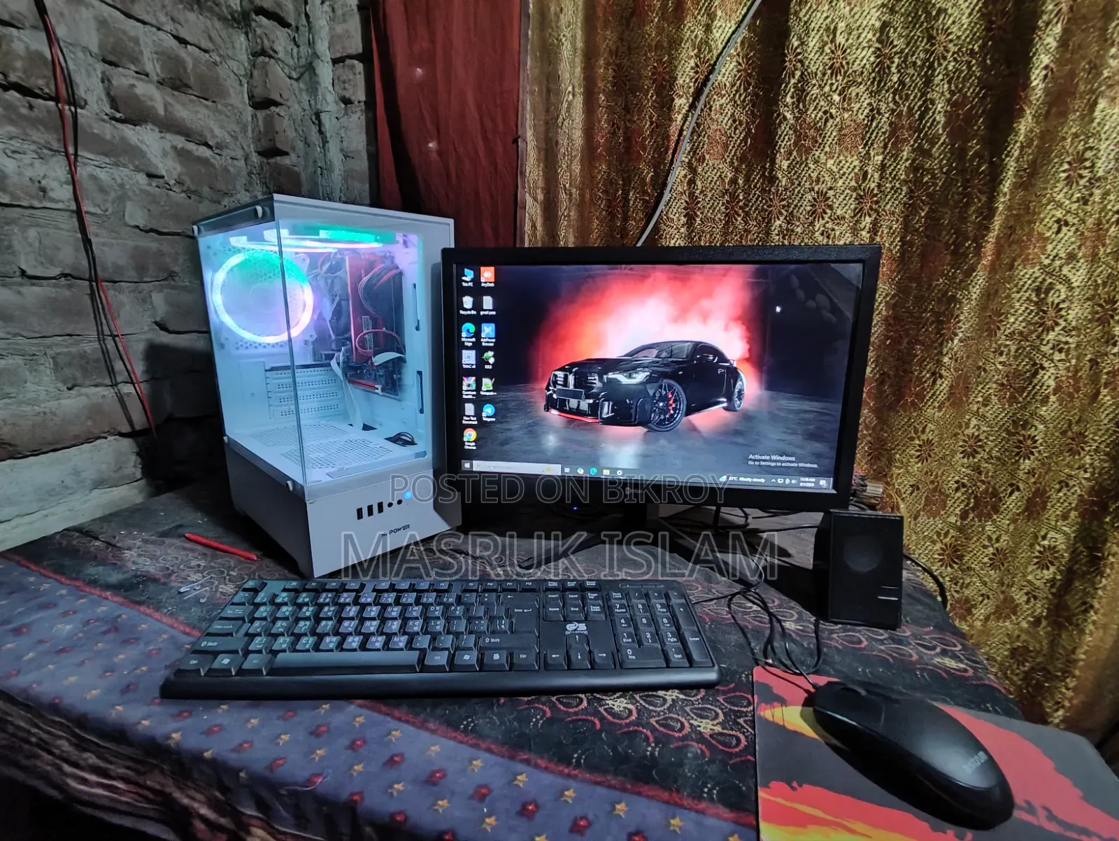 New Desktop Computer with 8GB RAM, Intel Core i3 Processor, and 256GB SSD