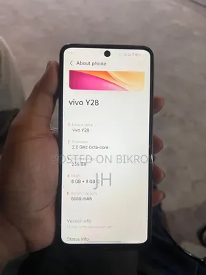 Vivo Y28 256 GB Rose Gold