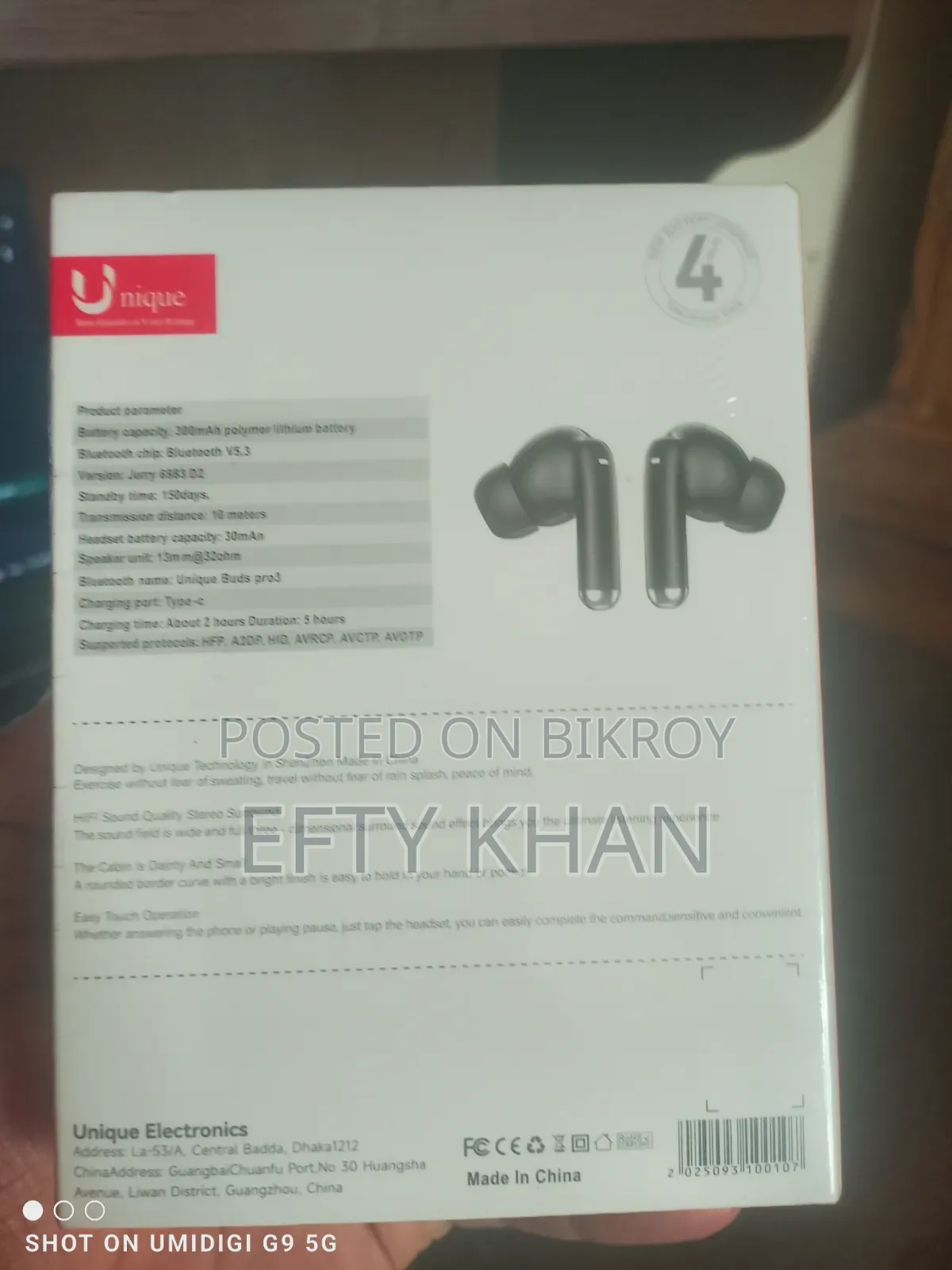 Earbuds for Sell