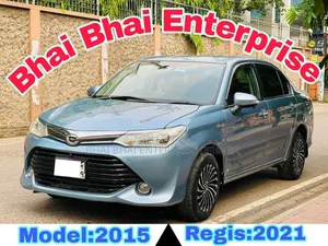Toyota Axio 2015 Blue