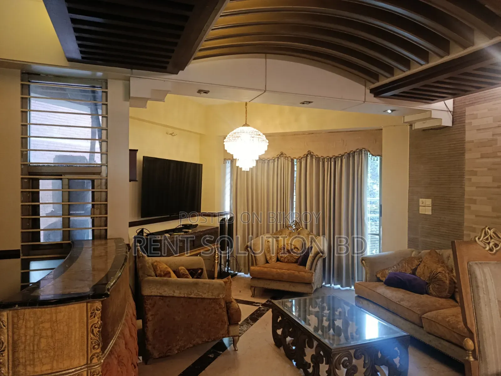 Furnished 4-Bedroom Apartment in Gulshan for Rent