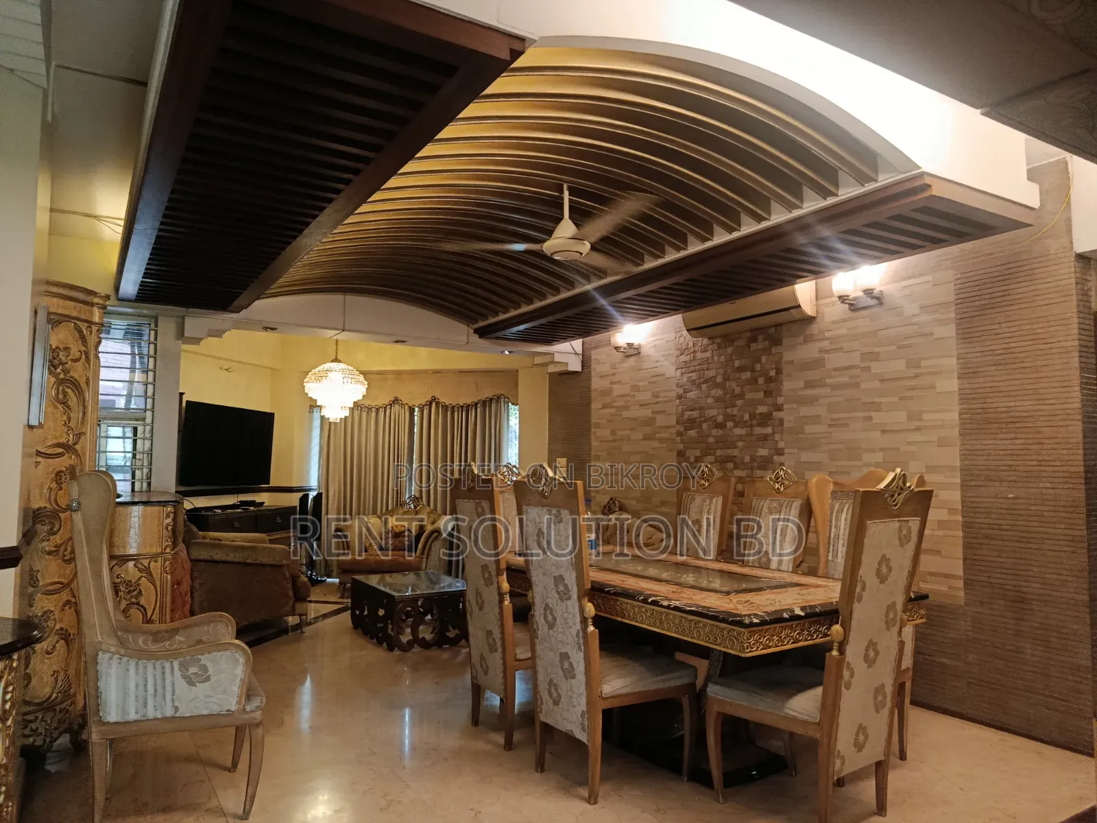 Furnished 4-Bedroom Apartment in Gulshan for Rent