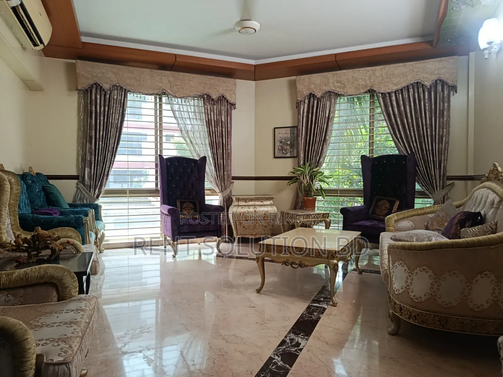 Furnished 4-Bedroom Apartment in Gulshan for Rent