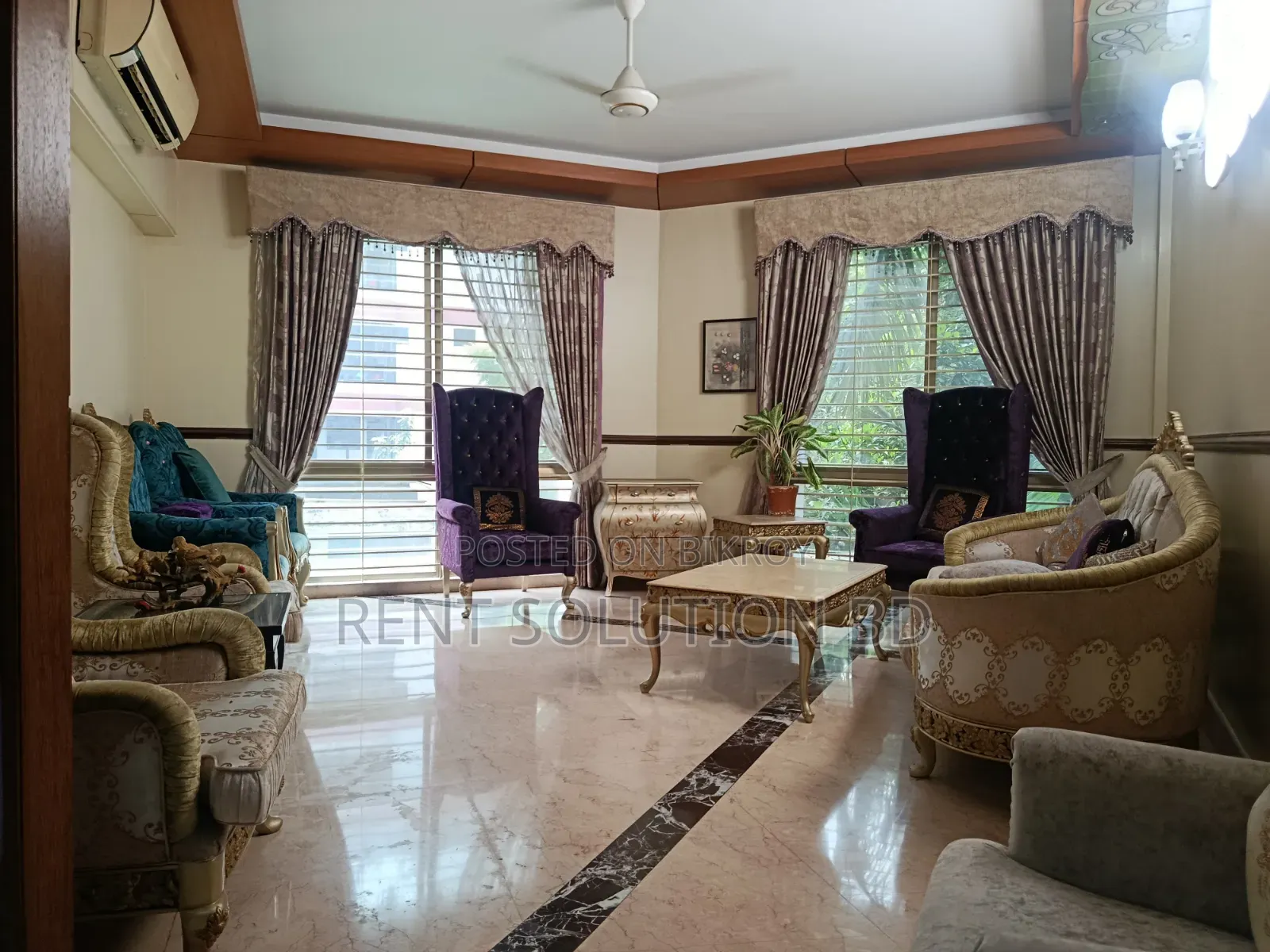Furnished 4-Bedroom Apartment in Gulshan for Rent