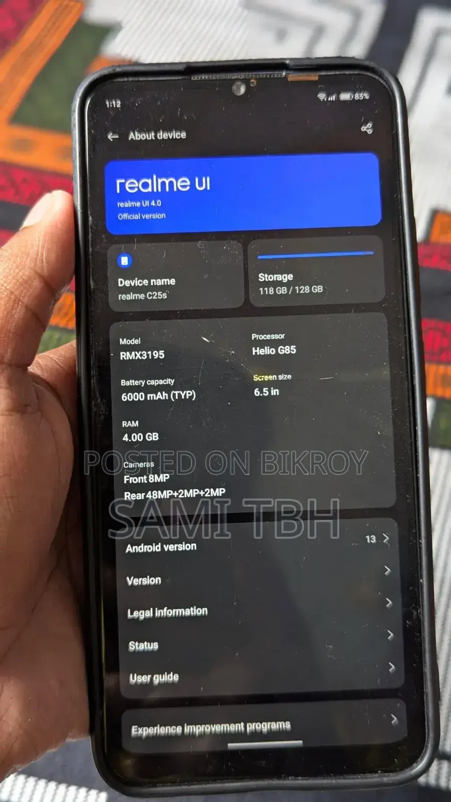 রিয়েলমি সি২৫এস ১২৮ জিবি সিলভার