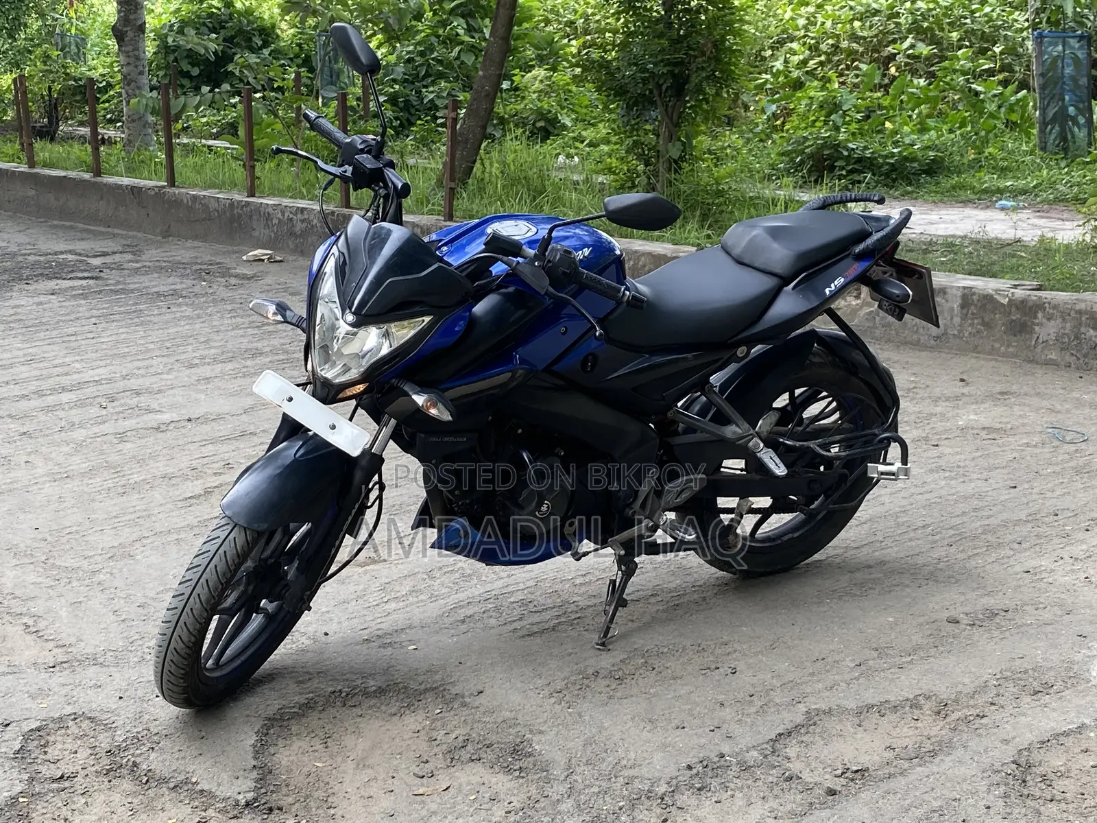 বাজাজ পালসার এনএস ১৬০ ২০১৮ ব্লু