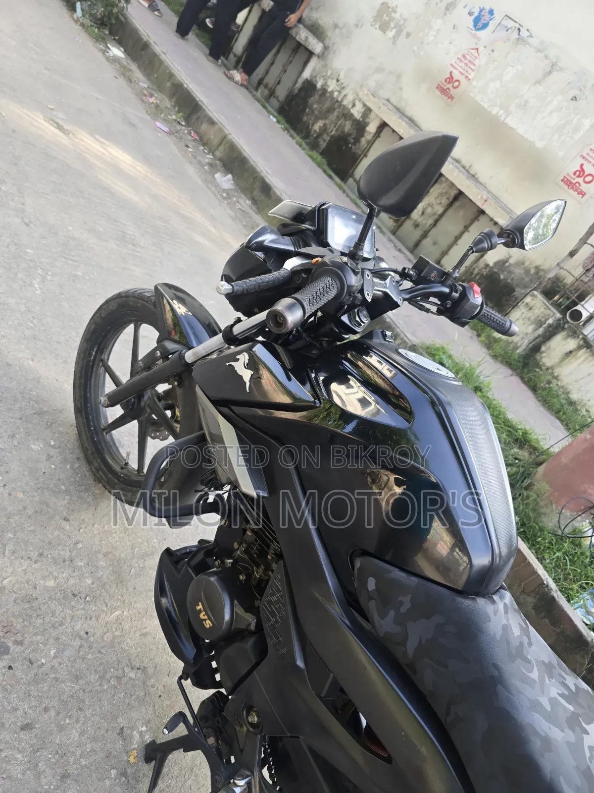 টিভিএস রাইডার ১২৫ ২০২২ কালো