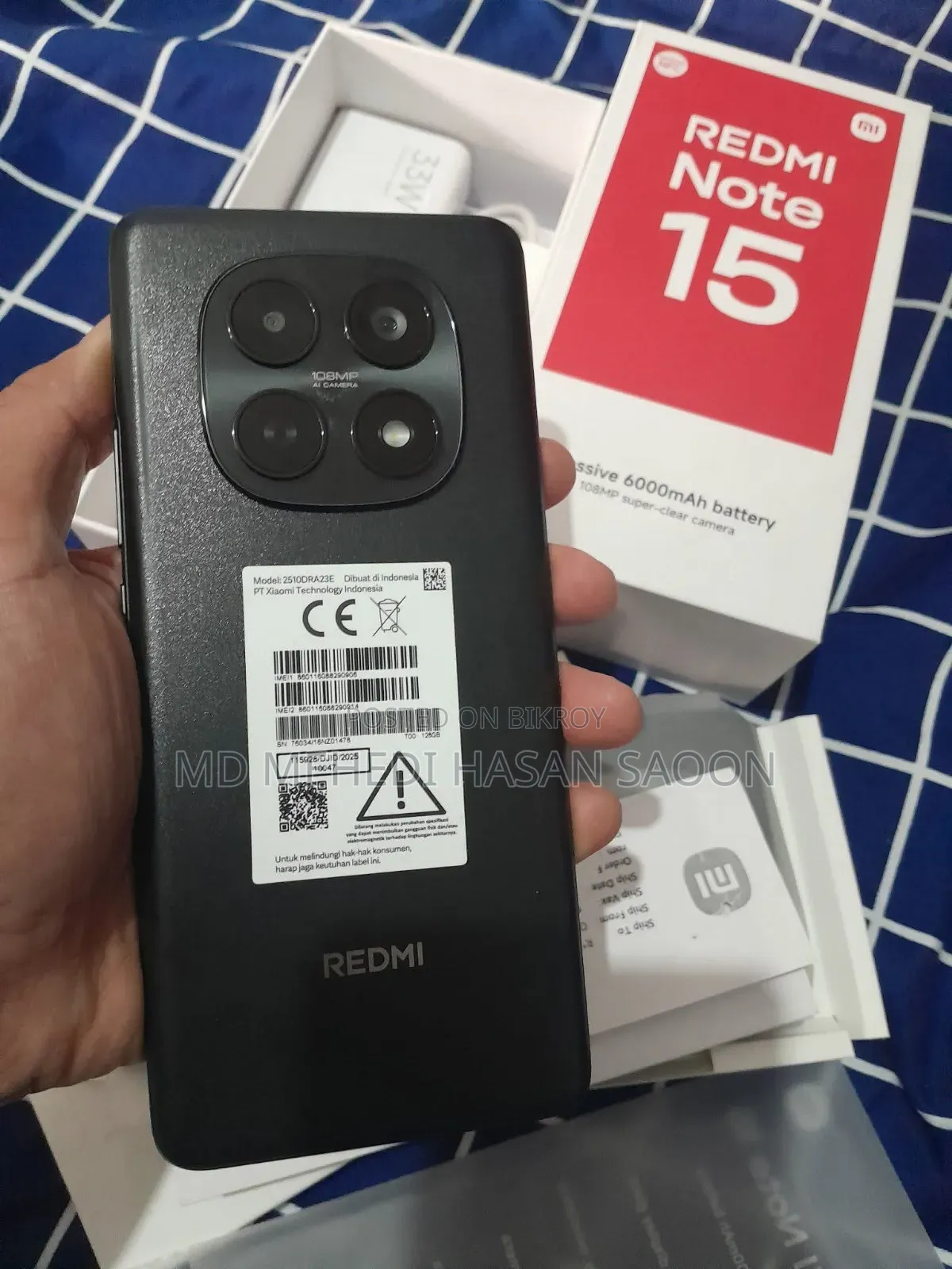 Xiaomi Redmi Note 15 256 GB Black