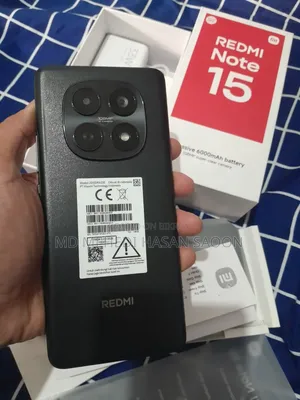 Xiaomi Redmi Note 15 256 GB Black