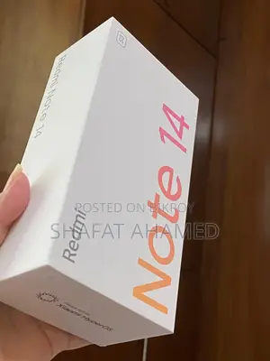 New Xiaomi Redmi Note 14 5G 256 GB Black