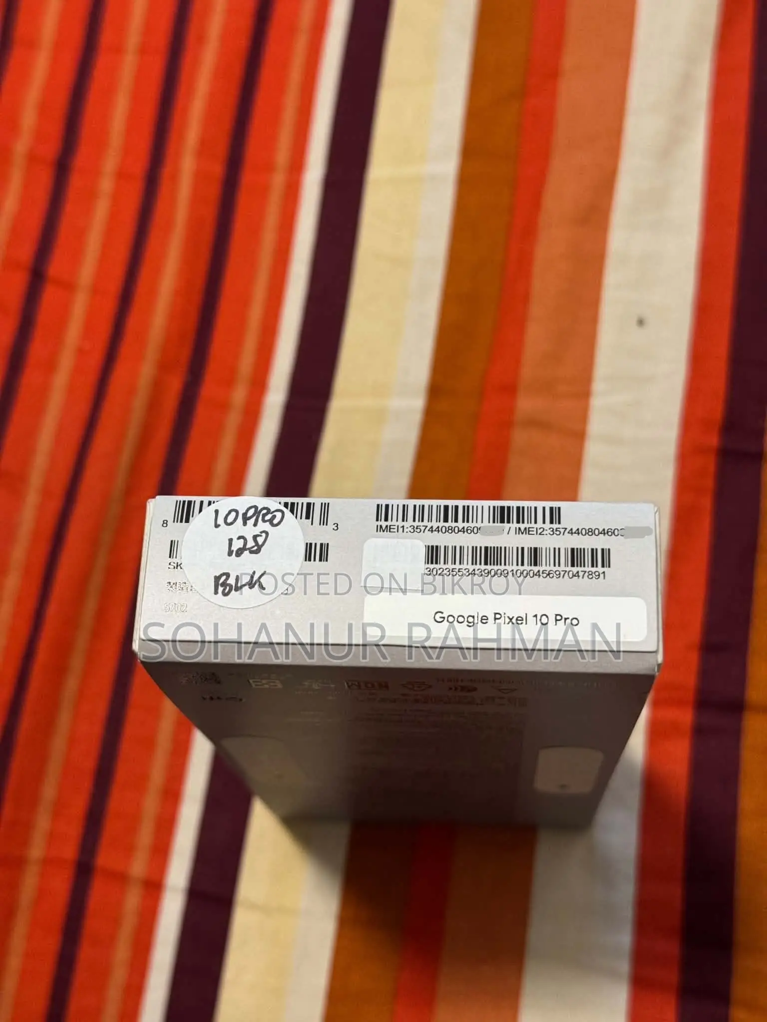 New Google Pixel 10 Pro 128 GB Black