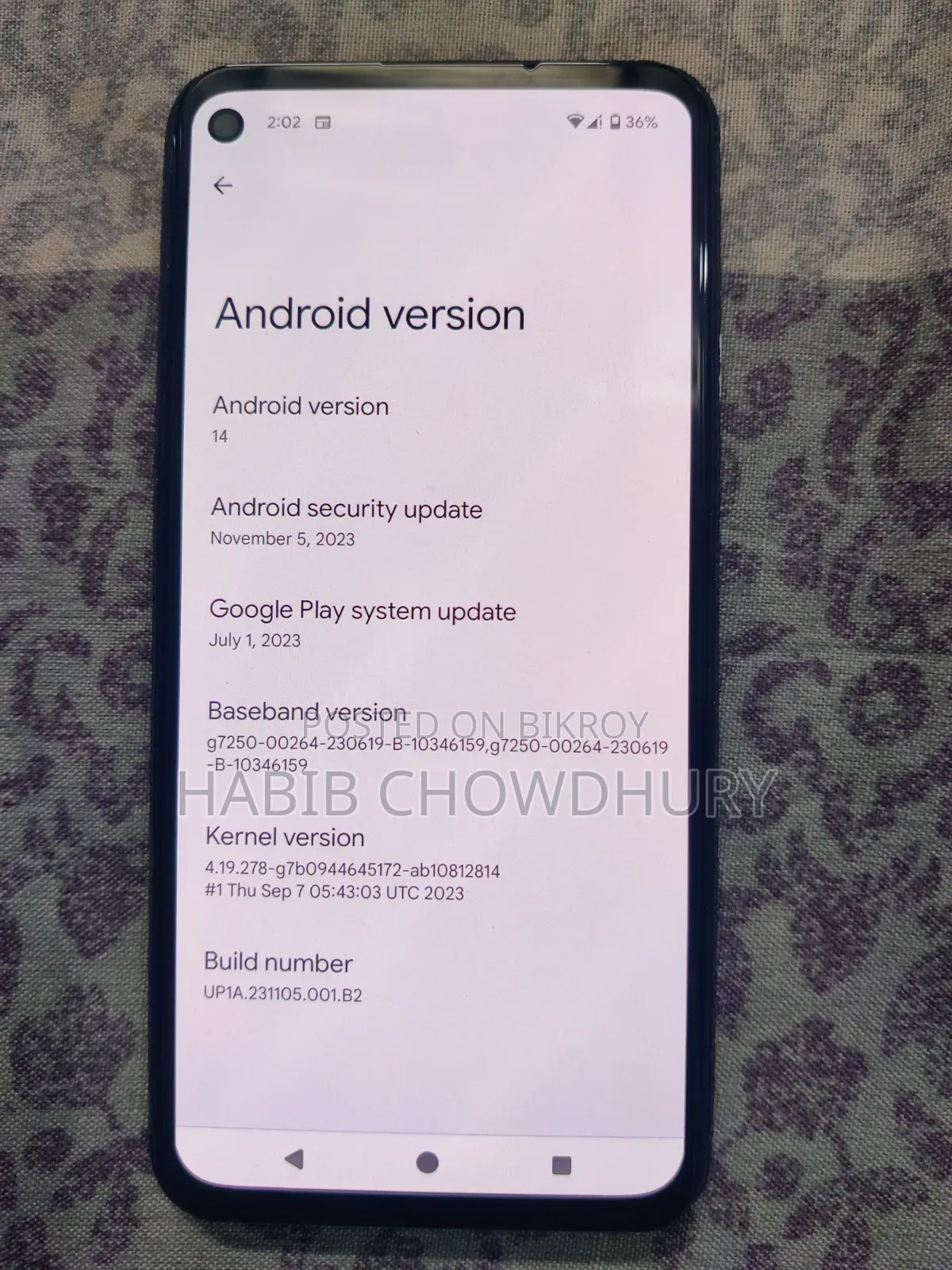 Google Pixel 4a 5G 128GB Black
