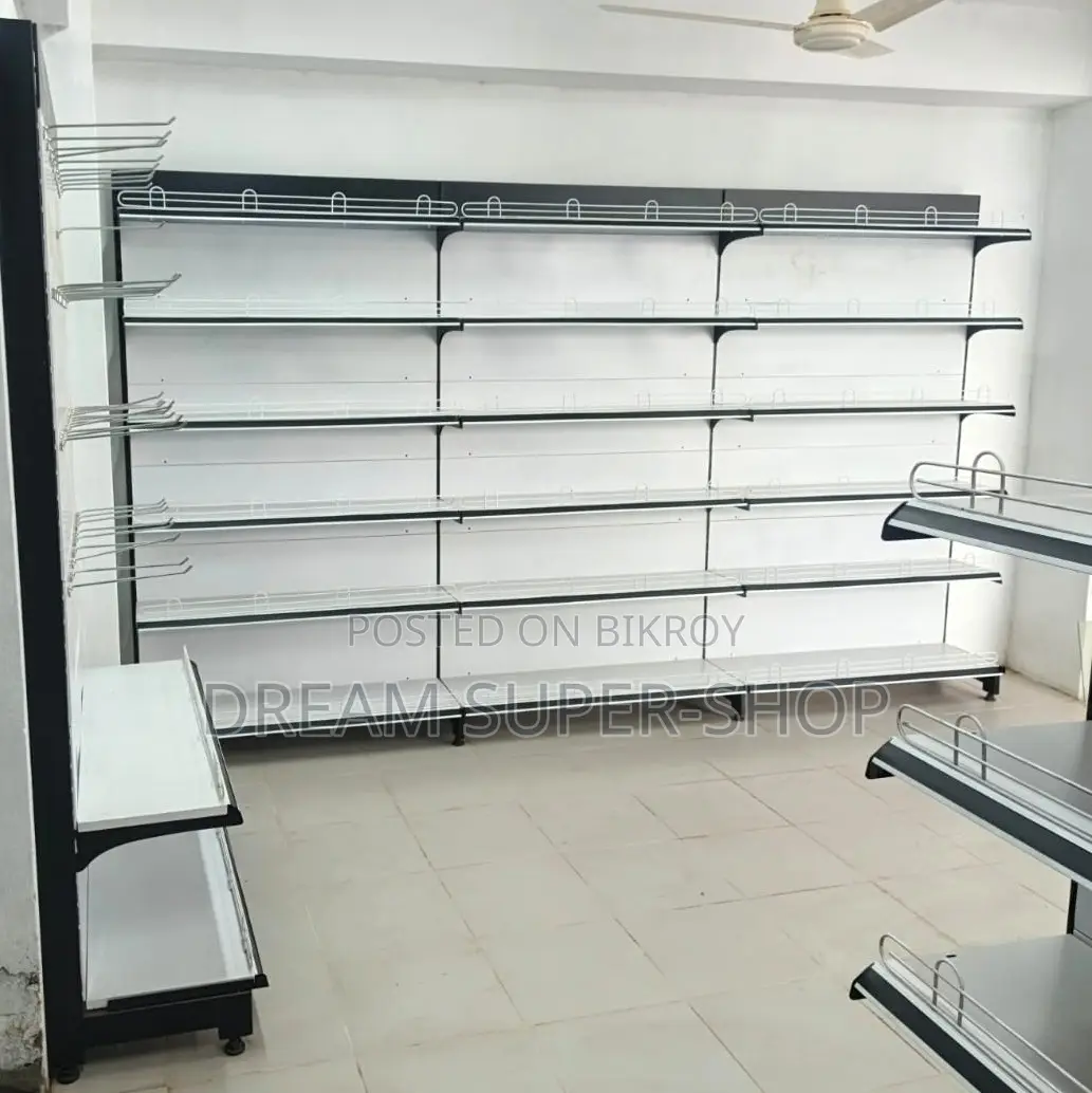 Grocery Wall Gondola – Built for Premium Retail Stores