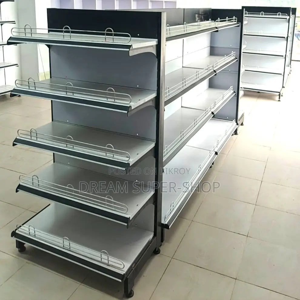 Grocery Wall Gondola – Built for Premium Retail Stores