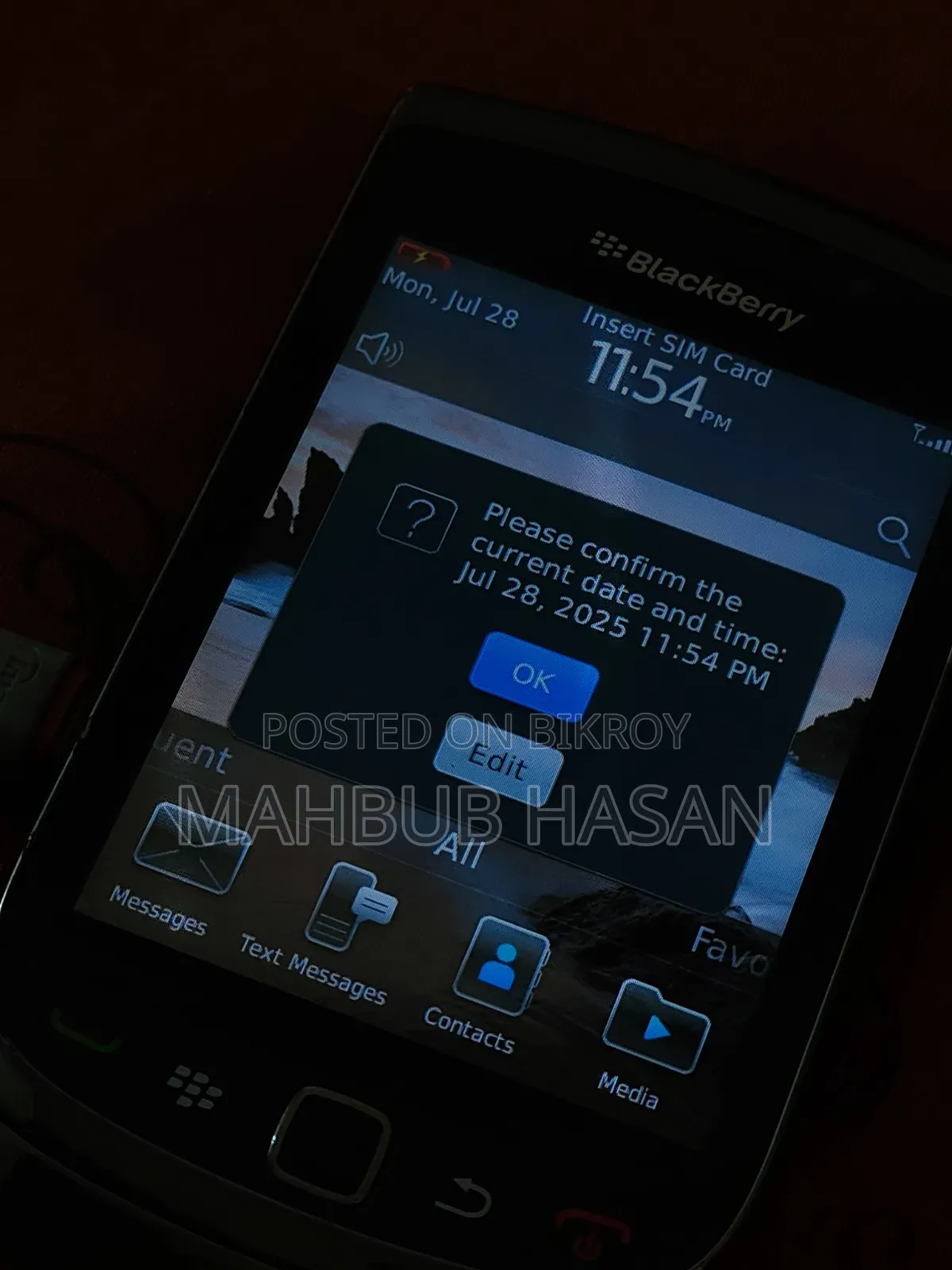 BlackBerry Torch 9800 4 GB Black