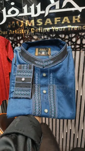 প্রিমিয়াম কটনের এক্সক্লুসিভ ডিজাইনার পাঞ্জাবি।