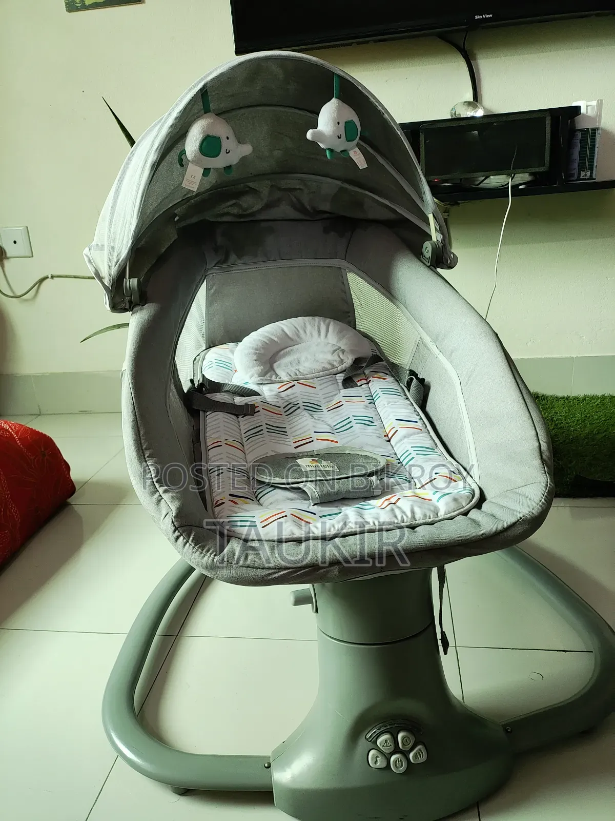 Mastela 3 in 1 Baby Rocker Bassinet Dolna
