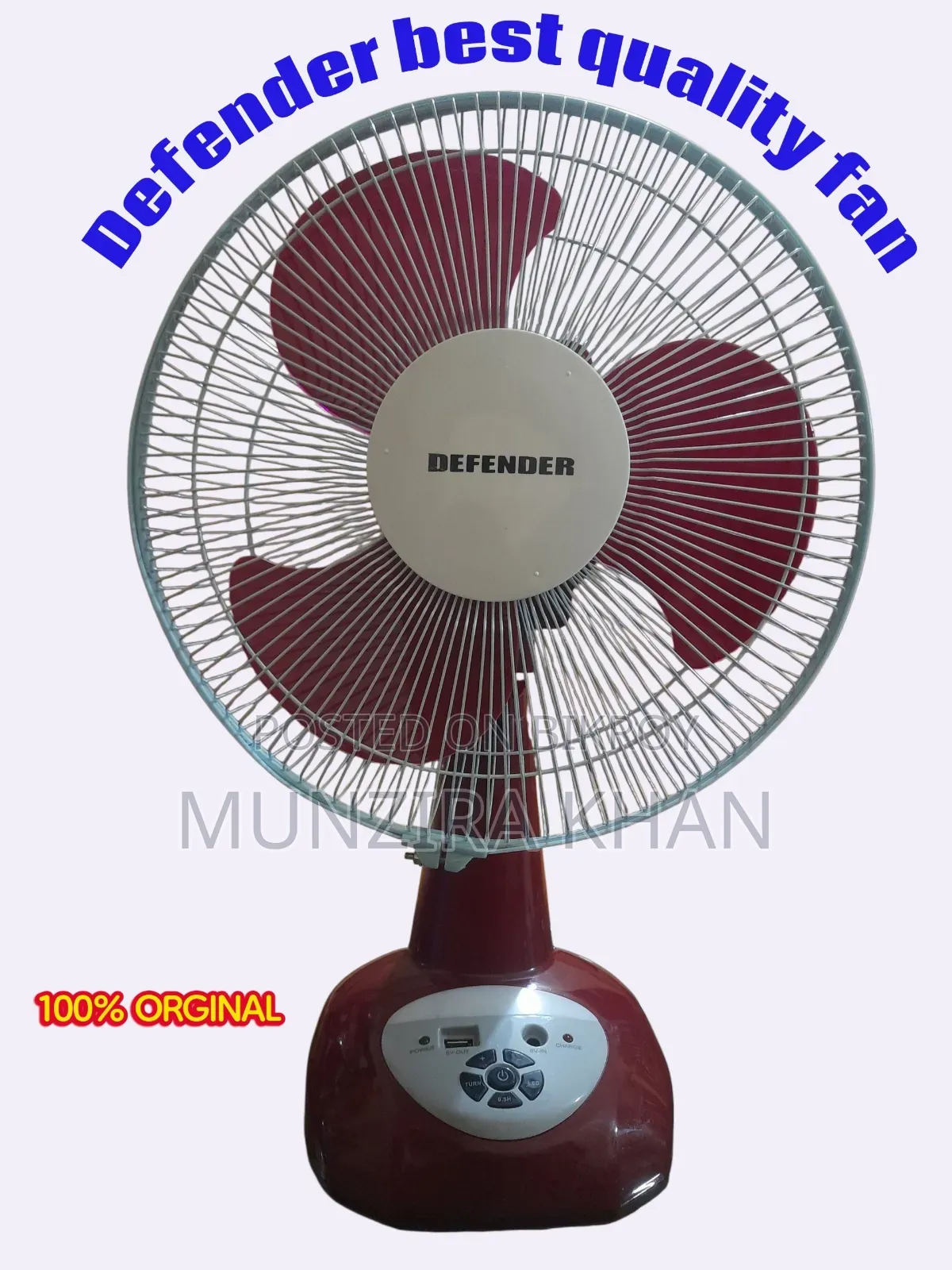 অফার প্রাইজ সম্পূর্ণ নতুন Defender AC/Dc Fan