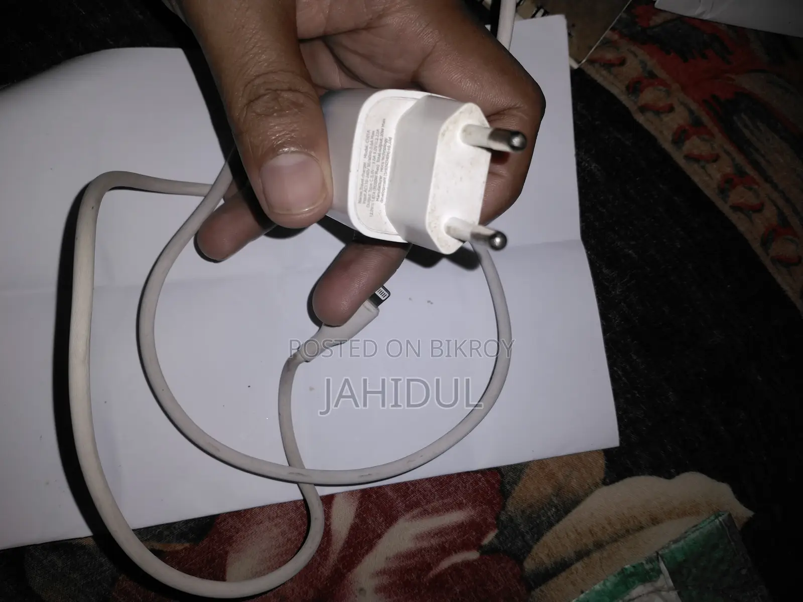 Hoco C101A চার্জার অ্যাডাপ্টার টাইপ-সি থেকে টাইপ-সি ক্যাবল সহ