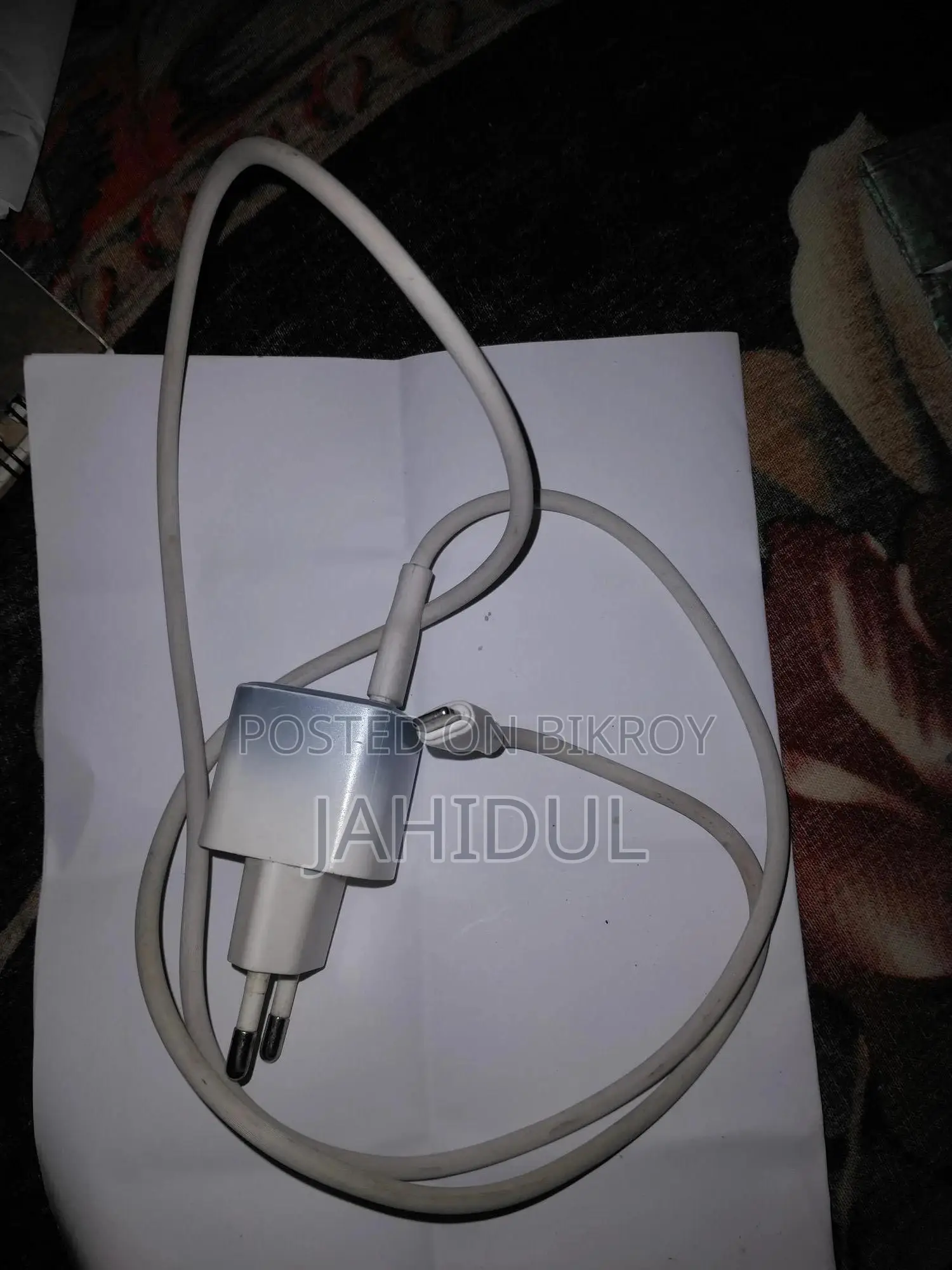 Hoco C101A চার্জার অ্যাডাপ্টার টাইপ-সি থেকে টাইপ-সি ক্যাবল সহ