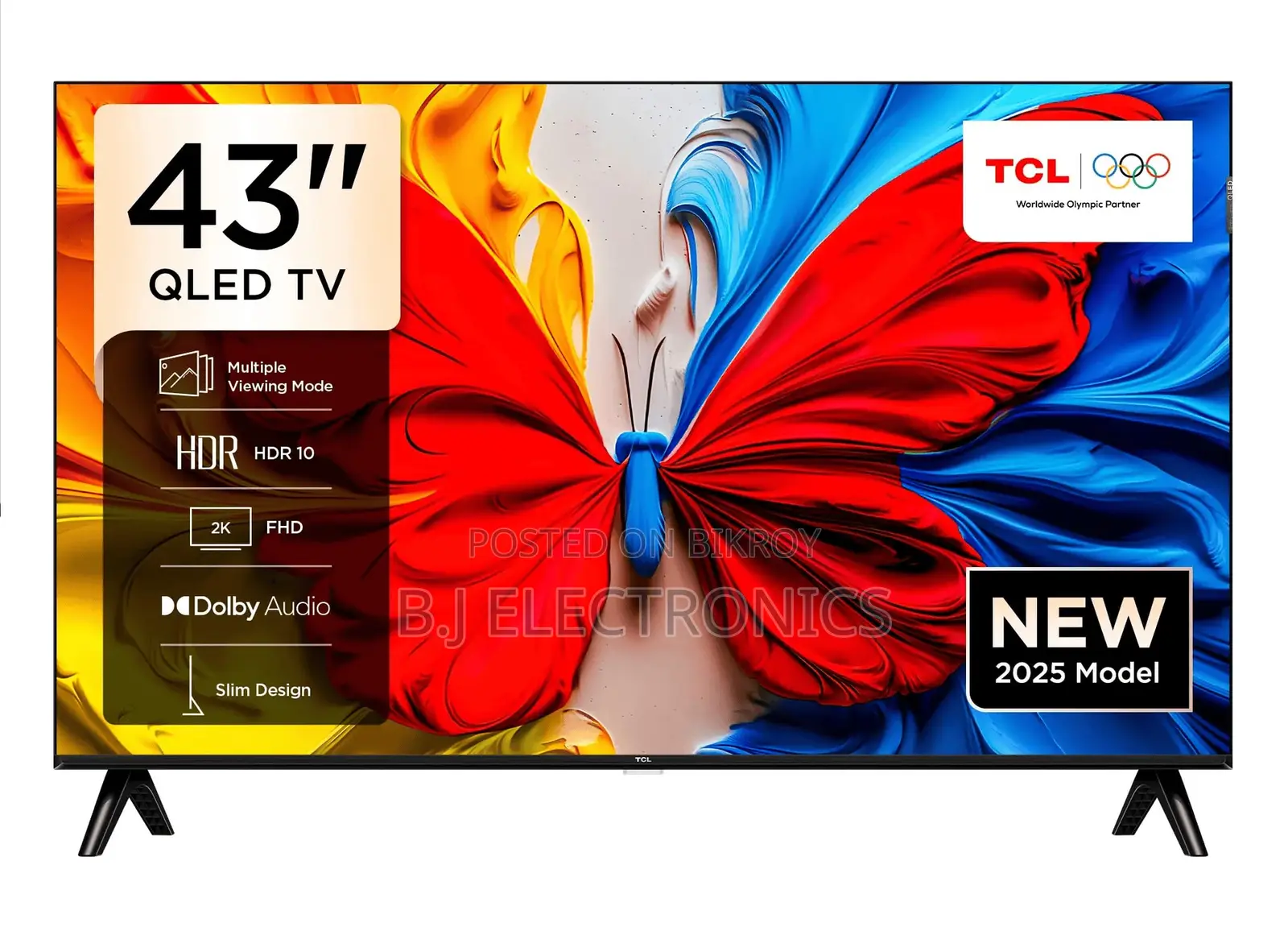 TCL 43s5k 43" FHD Qled Smart Google TV