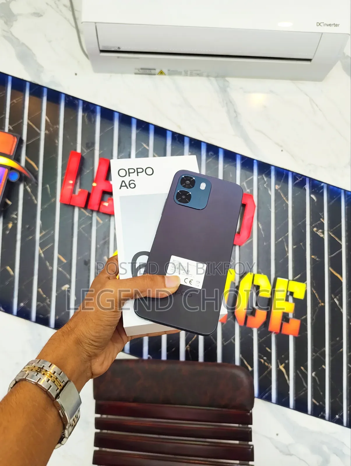 Oppo A6 128 GB Black