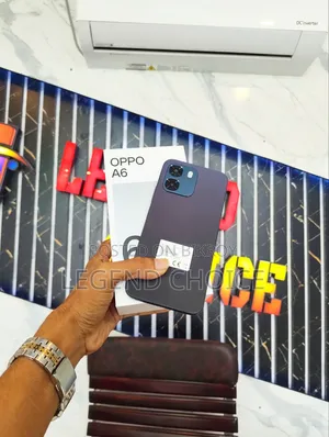 Oppo A6 128 GB Black