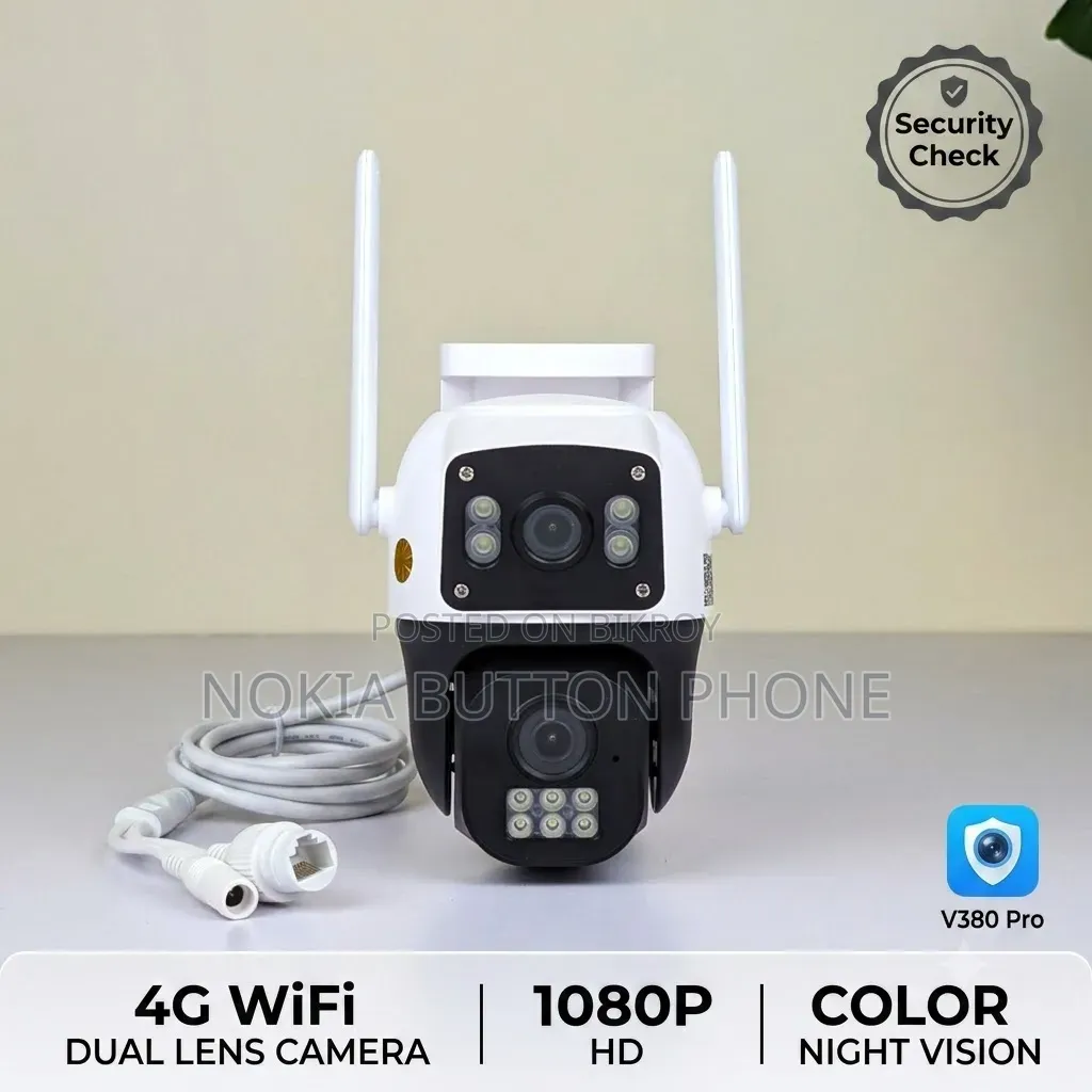 V380 ডুয়াল লেন্স ওয়াই ফাই ক্যামেরা