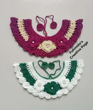 Crochet collar