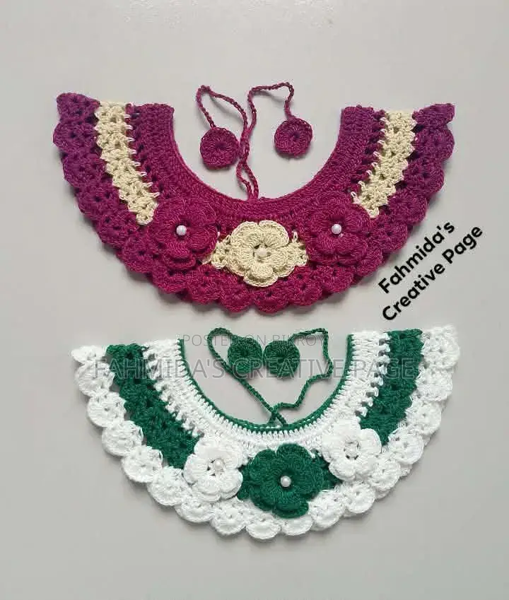 Crochet collar