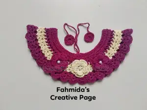 Crochet collar