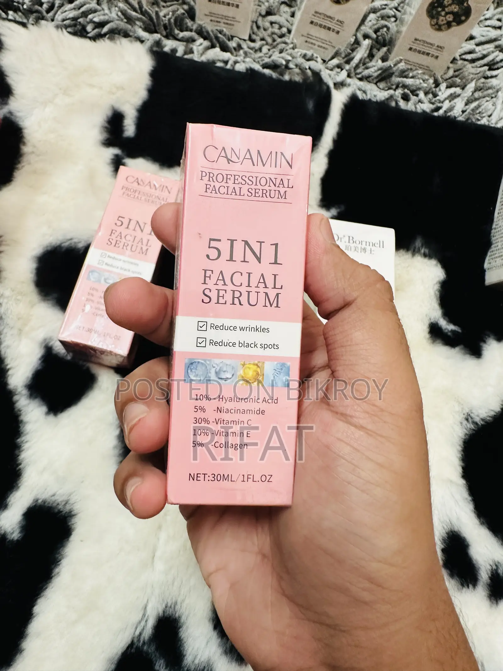 5 in 1 Face Serum Intact Imported From China 🇨🇳