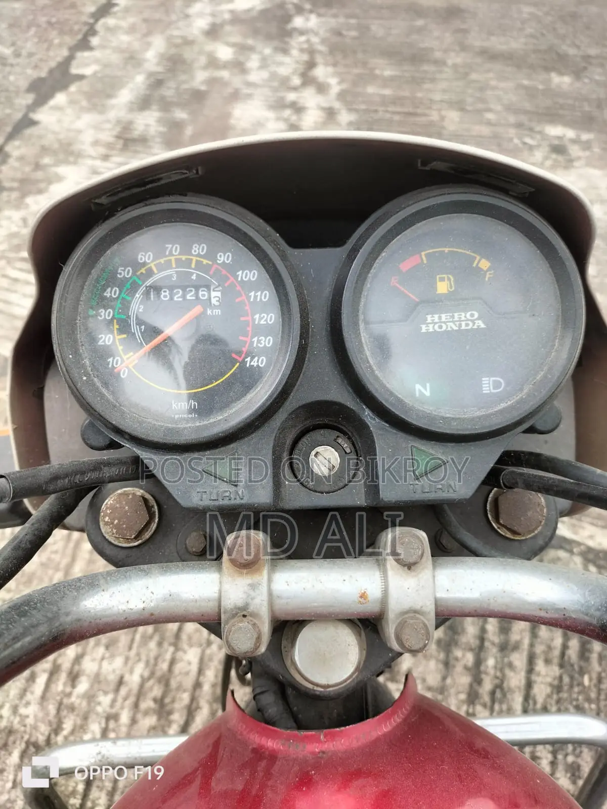 Hero Splendor Plus 2007 Red