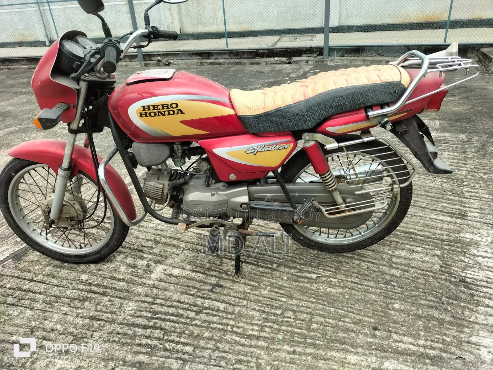 Hero Splendor Plus 2007 Red