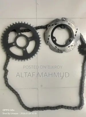 Pulsar Double Disc Chain Sprocket