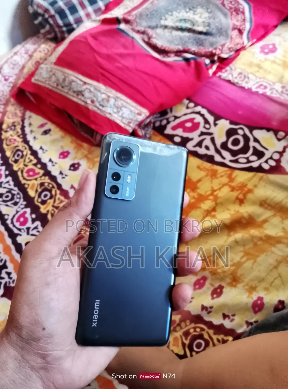 শাওমি ১২ ২৫৬ জিবি ব্ল্যাক