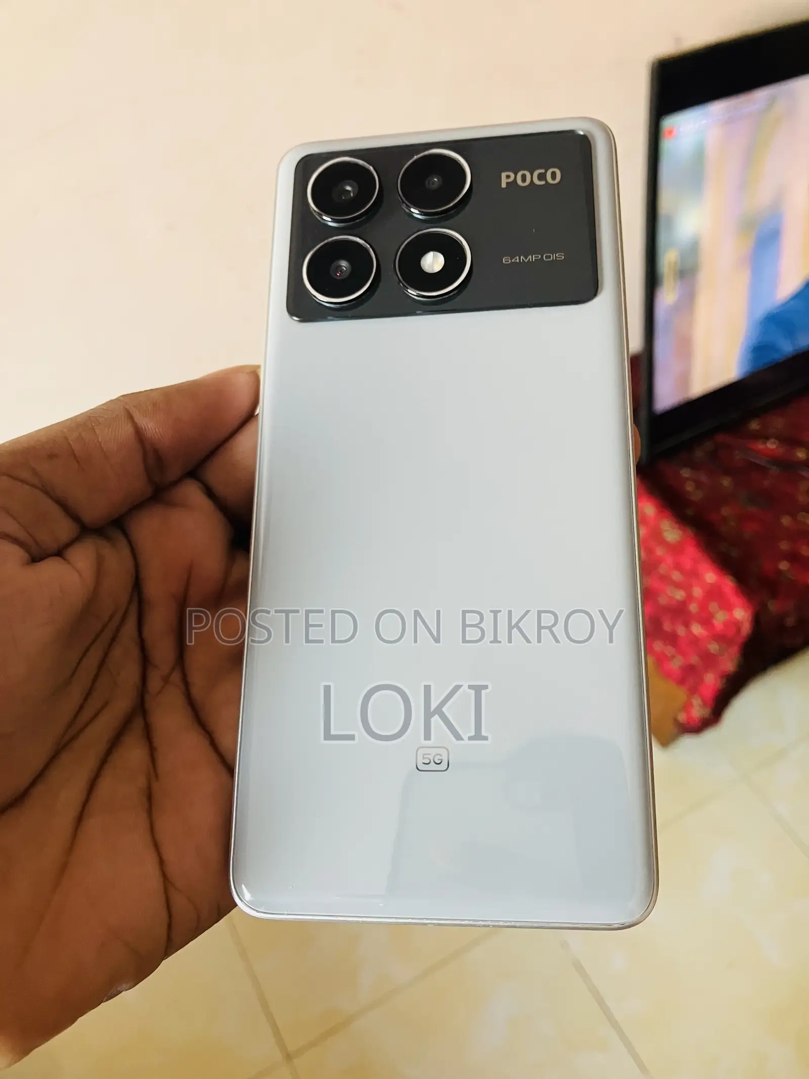 Xiaomi Poco X6 Pro ২৫৬ জিবি সিলভার