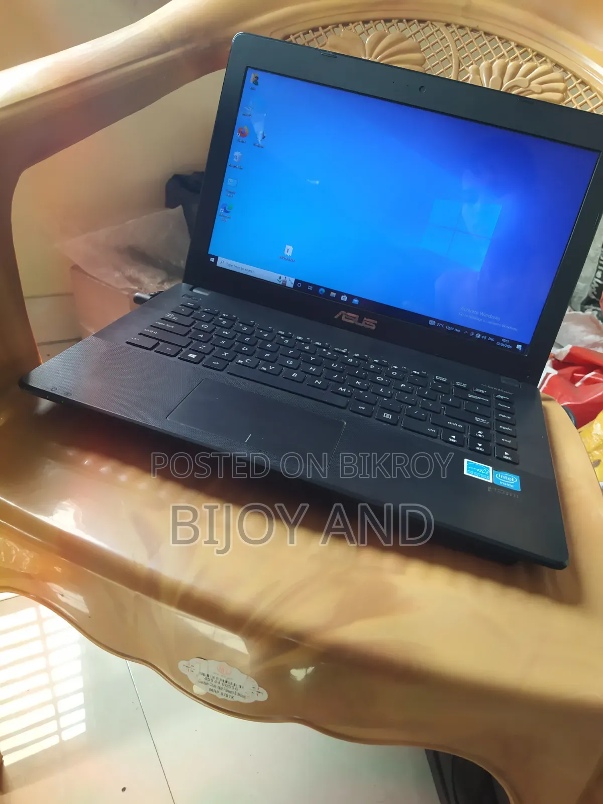 ল্যাপটপ আসুস X452CP ২জিবি ইন্টেল অ্যাটম এসএসডি ৩৫০জিবি