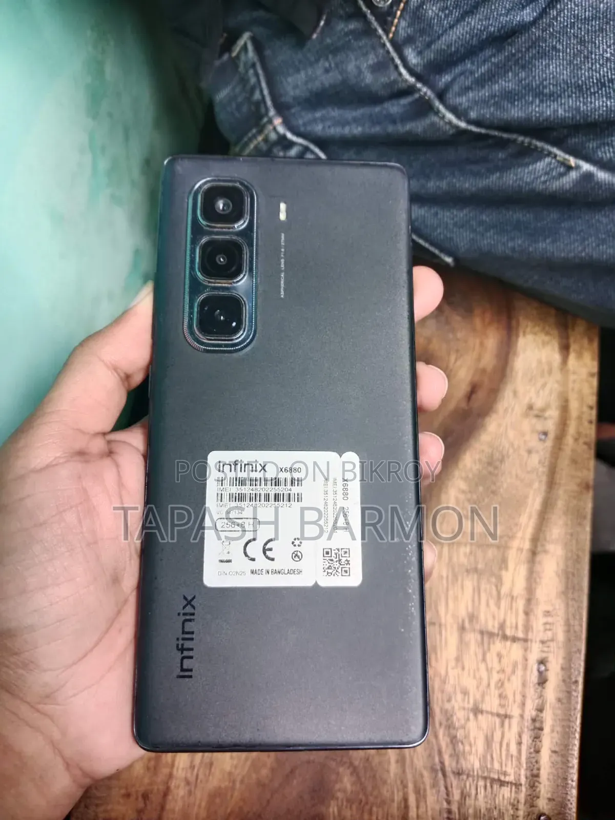 Infinix Hot 50 Pro+ 4G 256 GB Black
