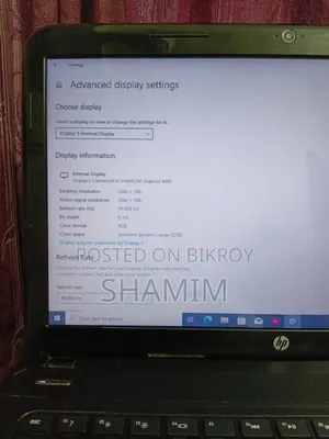ল্যাপটপ HP Pavilion G4 8GB Intel Core i3 eMMC 500GB