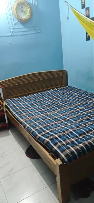 কাঠের খাট 5 ফিট×৭ফিট