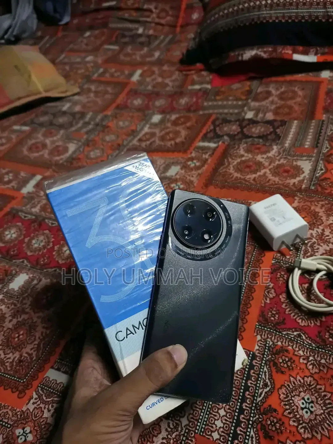 টেকনো ক্যামন ৩০এস ২৫৬ জিবি ব্ল্যাক