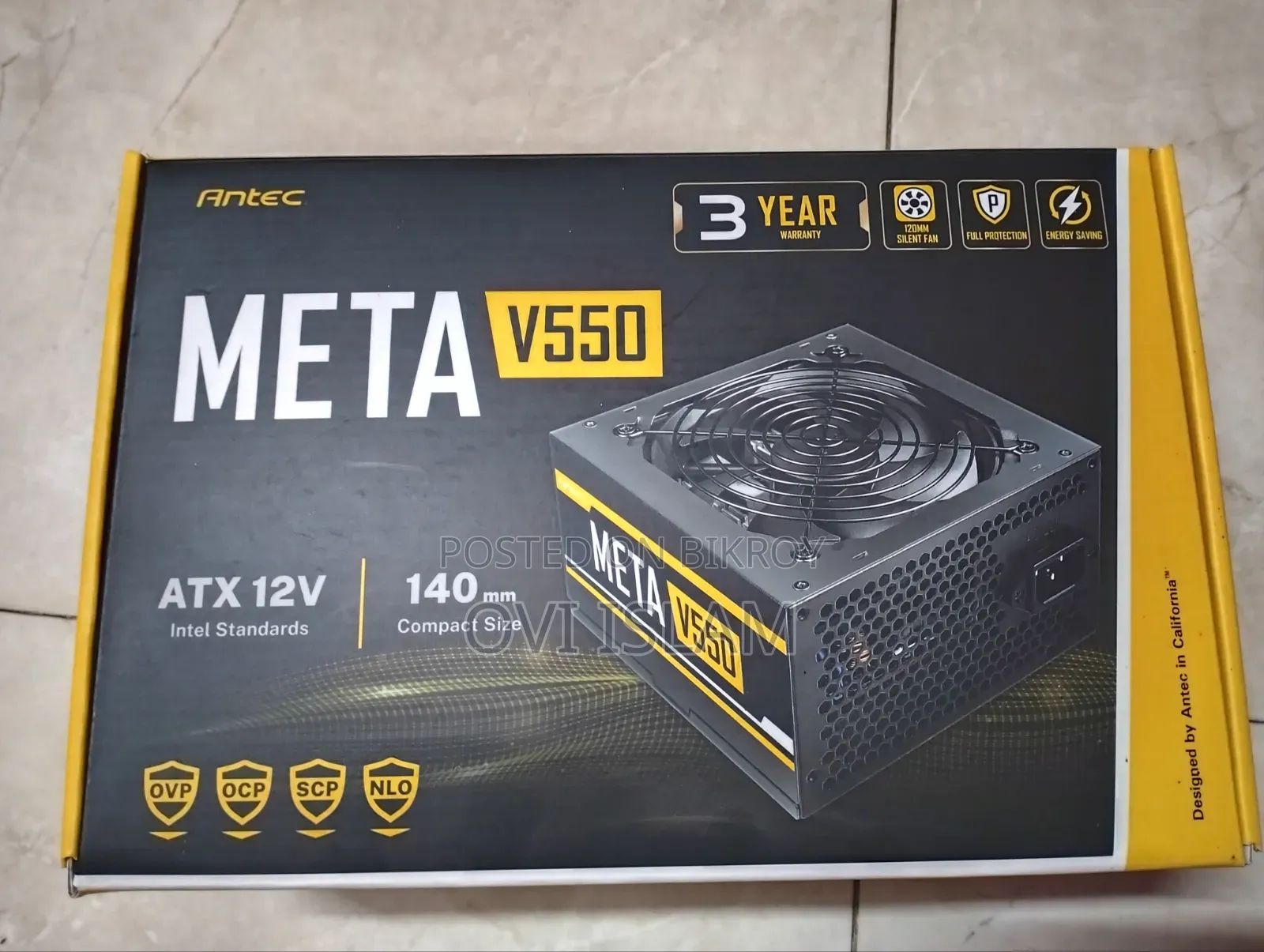 Antec META V550 550W Power Supply
