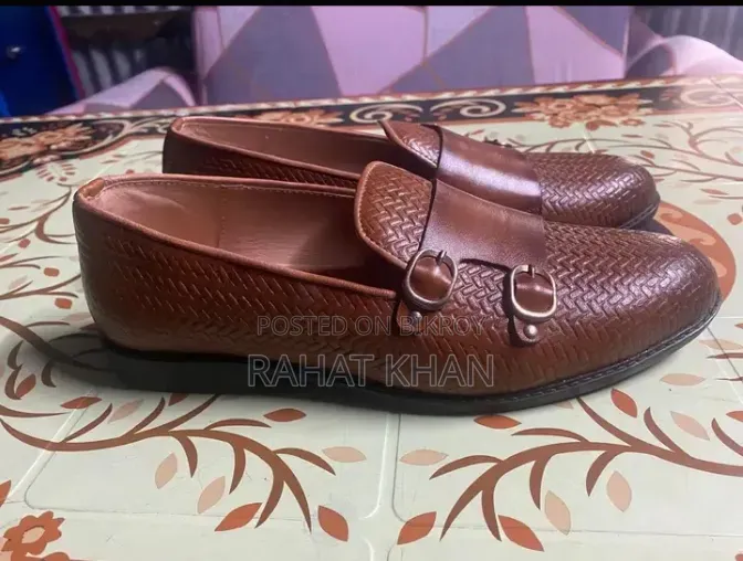 Tan Brown Monk Strap Loafer