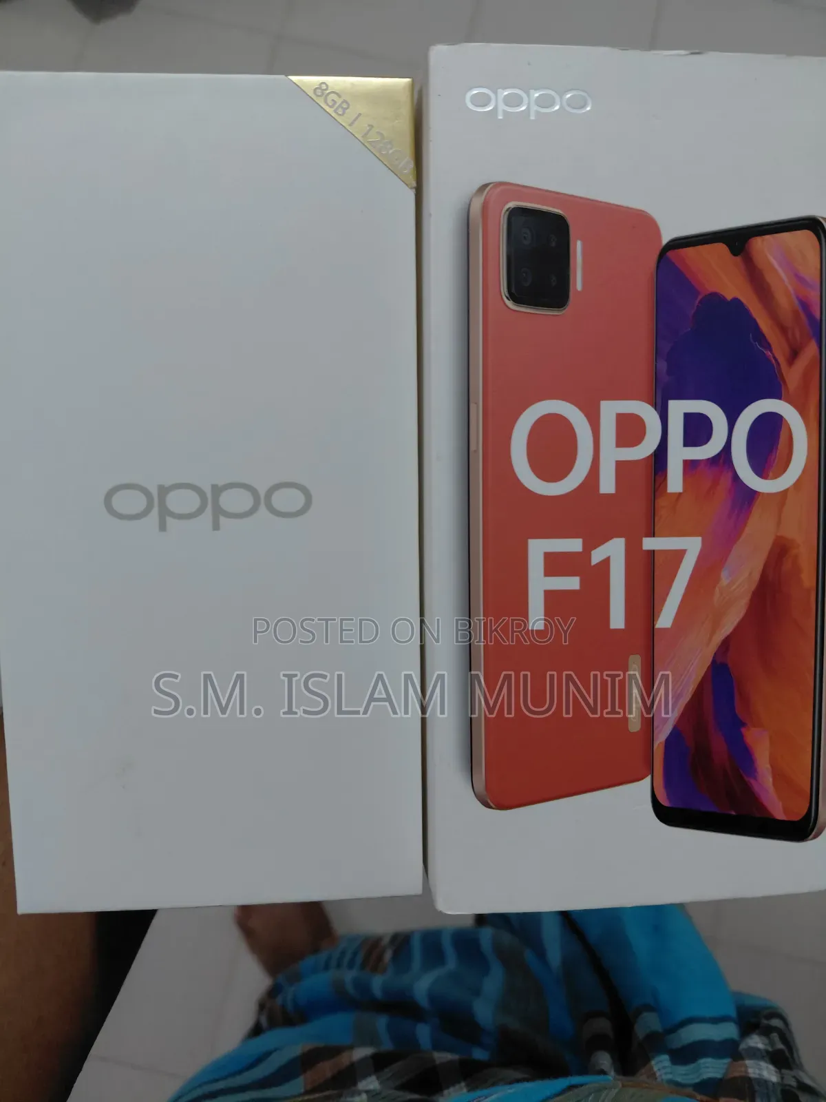 Oppo F17 128 GB Blue