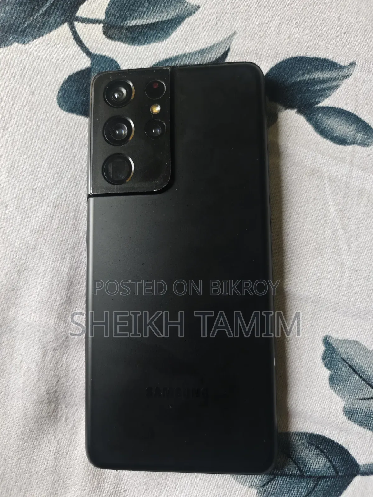 Samsung Galaxy S21 Ultra 5G 256 GB Black