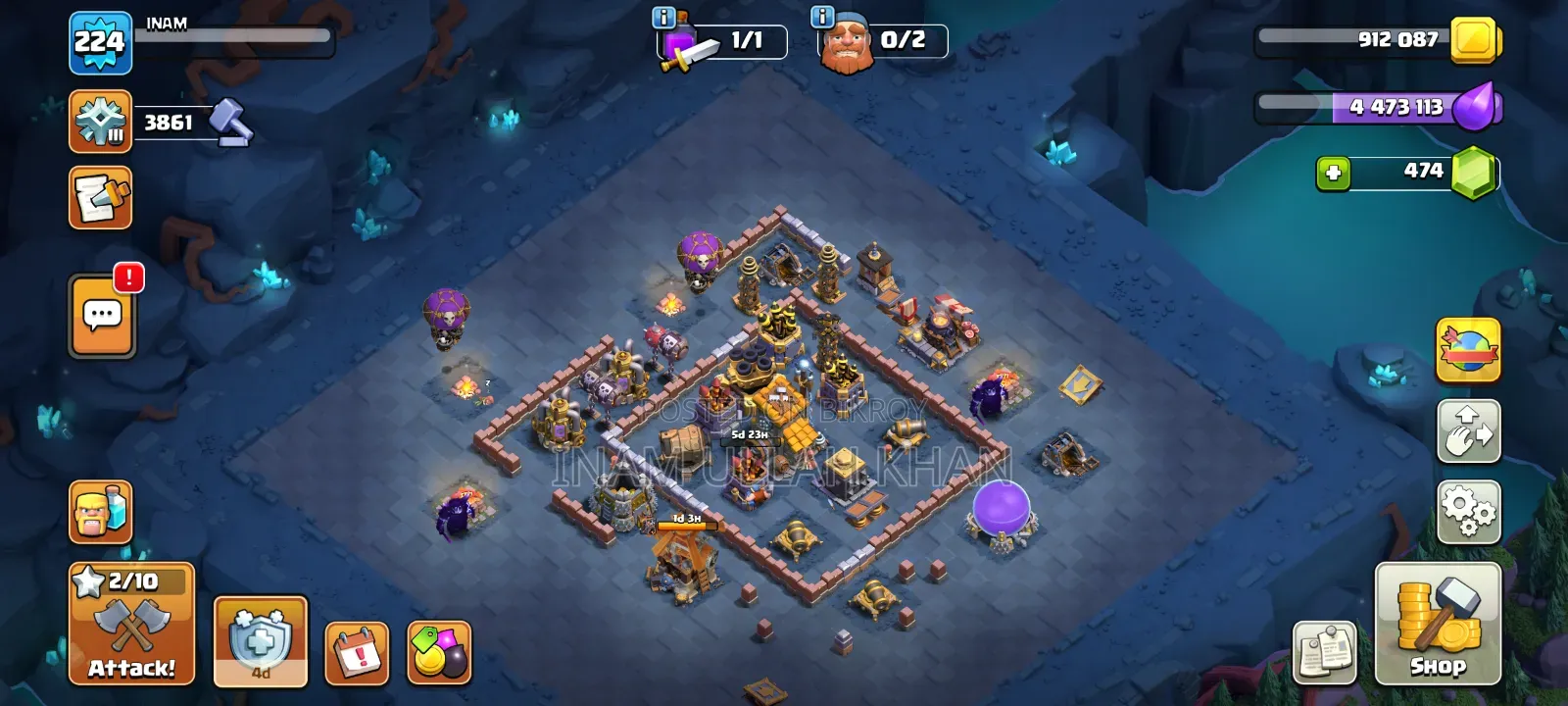 T H 18 Clash of Clans Id