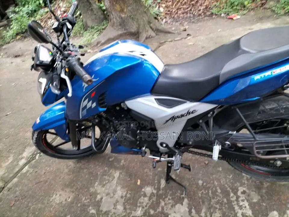 TVS Apache RTR 160 4V 2021 Blue
