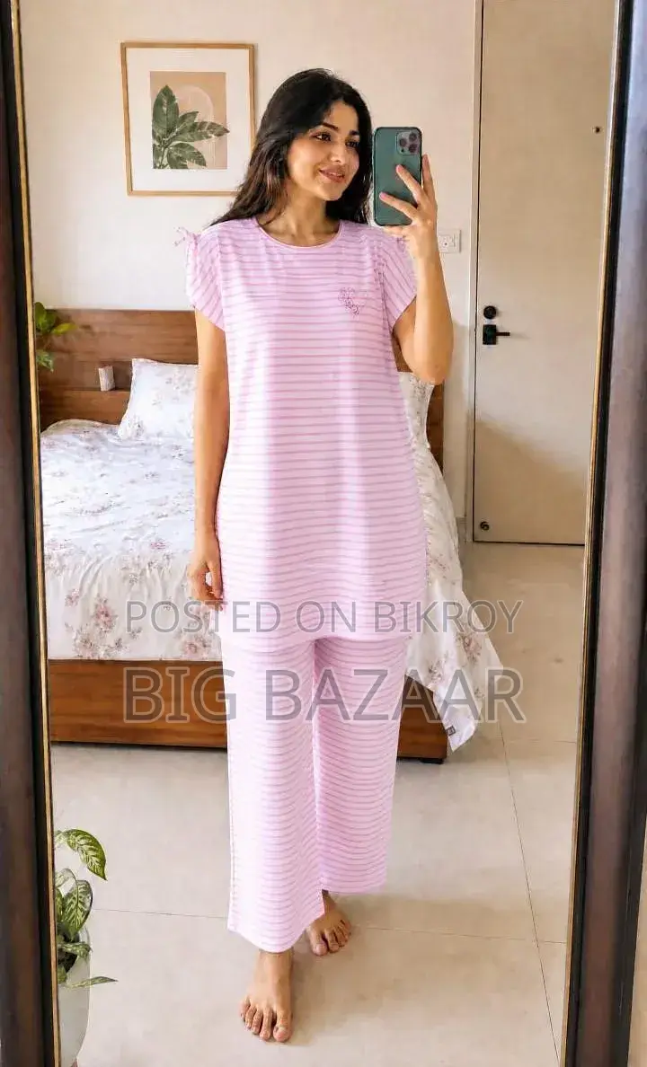 Cotton Tshirt and Pant Set for Girls/Women